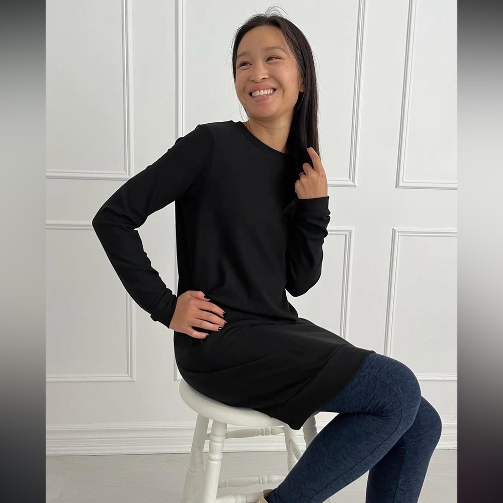 Cotton tunic / sweater dress